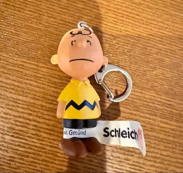 [ 미사용 ] Schleich 찰리 브라운 키링