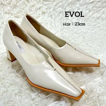 [ 새상품급 ] EVOL/이볼 V컷 스티치 펌프스 BU23787