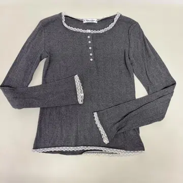 Tina:jojun 그레이 긴팔 상의 M 새상품급