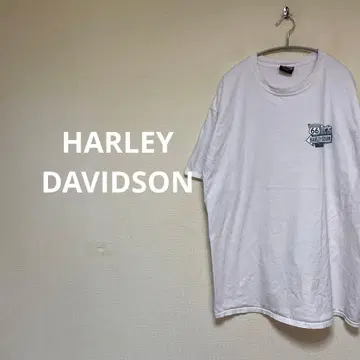 HARLEY DAVIDSON 화이트 T셔츠