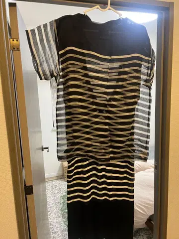 장 폴 고티에 스트라이프 원피스 M