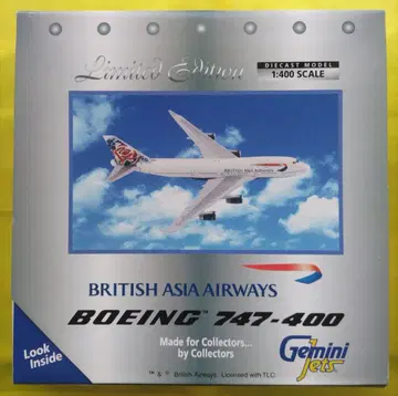 Gemini Jets BRITSH ASIA AIRWAYS 747-400