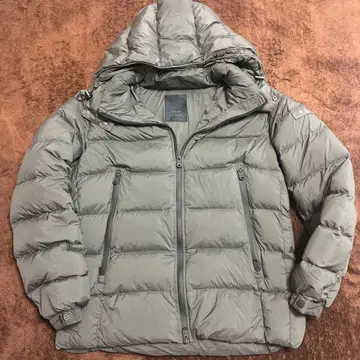 TATRAS 후드 부착 그레이 다운 자켓