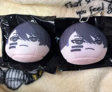 도원암귀 복숭아 만주 니기니기 마스코트 무다노 무진 2개