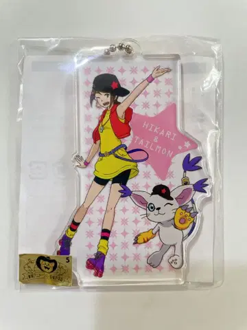 디지몬 tri 아니ON 아크릴 키링 이슬이(히카리)