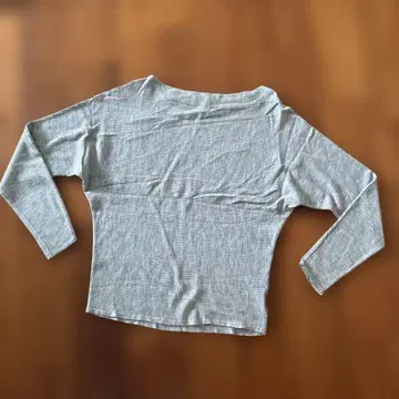 Theory 보트넥 스웨터 그레이 S