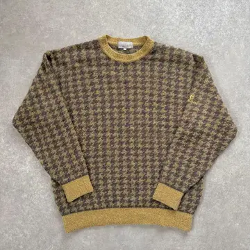 90s 자카드 니트 밀라 쇤 레트로 니트 스웨터