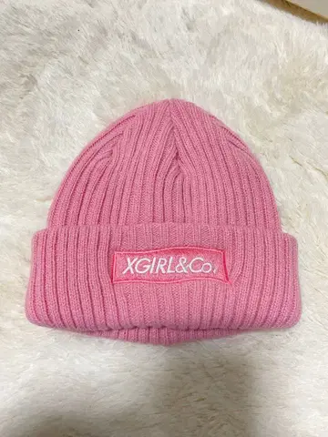 XGIRL&Co. 핑크 니트 모자