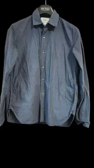 YAECA 네이비 긴팔 셔츠 SMALL