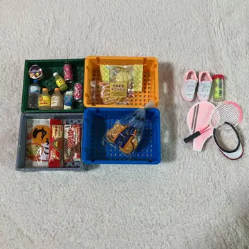 리멘트 음료와 식재료 세트