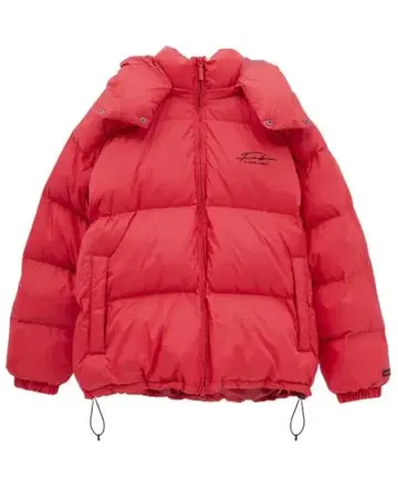 [ FUBU ] 나일론 푸퍼 재킷 레드