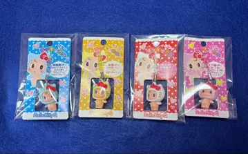 헬로키티 큐피 스트랩 4개 세트