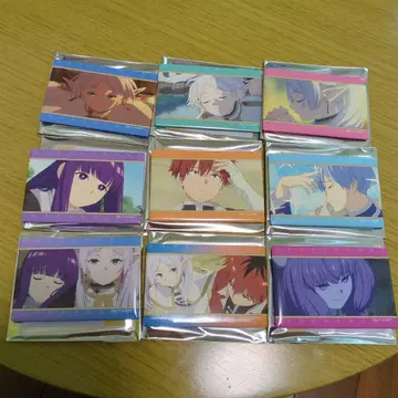 장송의 프리렌 트레이딩 스퀘어 캔뱃지 컴플리트