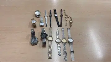 빈티지 손목시계 15개 세트