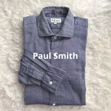 Paul Smith 다크 블루 긴팔 셔츠 M