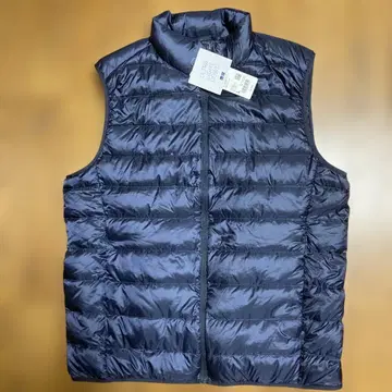 다운 베스트 L 사이즈 네이비