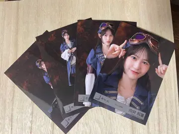 무카이 이토하 파이리츠 의상 브로마이드 4종 컴프 사쿠라자카46