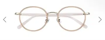 zoff x 미즈코시 미사토 씨 클리어 안경 핑크