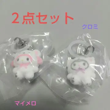 산리오 메지루시 액세서리 마이멜로디 쿠로미