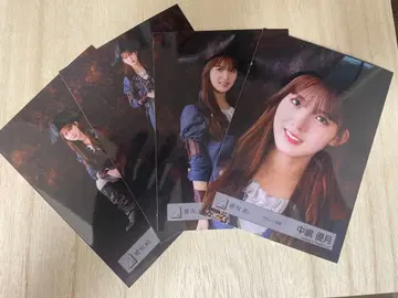 나카지마 유즈키 파이리츠 의상 브로마이드 4종 컴프 사쿠라자카46