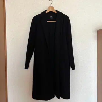 ZARA 블랙 체스터 코트 L