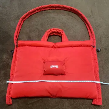 CAMPER 쿠션성 메신저 백 레드