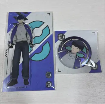 괴수 8호 소프맵 애니게가 호시나 소우시로 아크릴 스탠드 캔뱃지