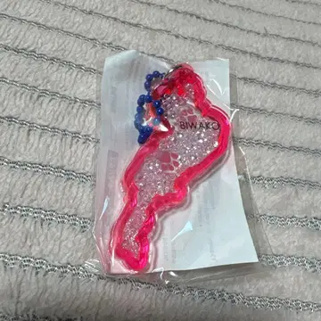 비와코 아크릴 키링 발바닥 블루