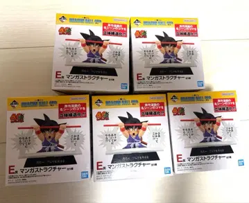 드래곤볼 제일복권 E상 만화 스트럭처 컴플리트 5종