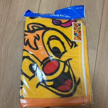도쿄 디즈니 리조트 칩과 데일 페이스 타월