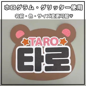 네임보드 쇼타로 라이즈 riize 블랙 홀로그램 곰 네임보