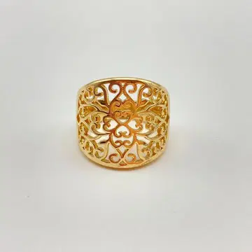 반지 유품 정리 미니멀리스트 앤티크 빈티지 반지 골드 컬러