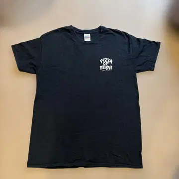 PIZZA OF DEATH 티셔츠 블랙 M