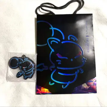 최저가 슈에무라 파이널 판타지 14 키링 + 쇼핑백