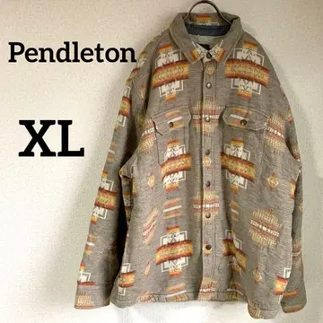 Pendleton 기하학 패턴 자켓 [ XL ] 속기모 베이지 펜들턴