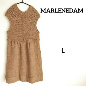 마렌담 스윙 튜닉 니트 알파카 양모 스윙 브라운 계열