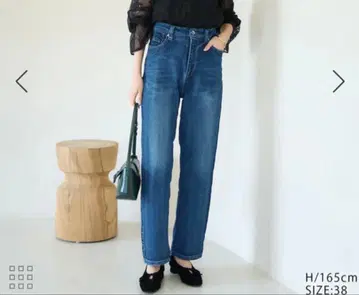 로페피크닉 허리 혁명 데님 허리 쉐이프 하이라이즈 38