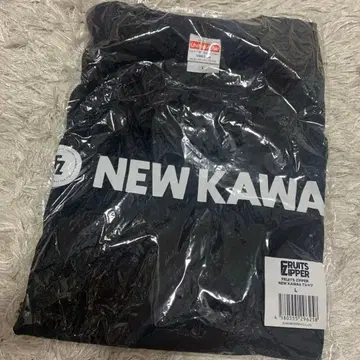 FRUITS ZIPPER NEW KAWAII 티셔츠 블랙 L