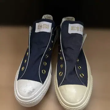 ALL STAR 네이비 슬립온 스니커즈