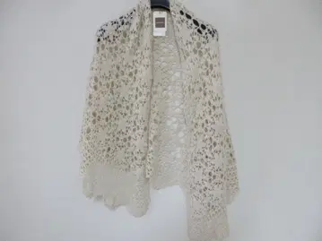 (O-33-1) NATURAL BASIC KAWABE 캐시미어 레이스 숄