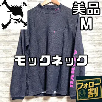 [팔로우 할인] 새상품급 오클리 스컬 모크넥 셔츠 남성용 M 사이즈