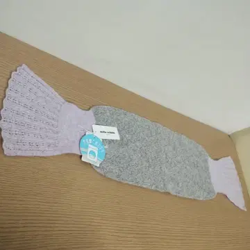 mila schon 그레이 라벤더 머플러