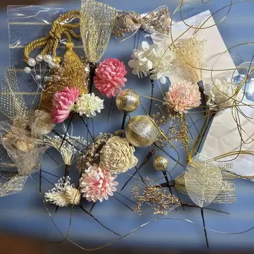 [ 귀여운 ] 머리 장식 성인식 결혼식 시치고산