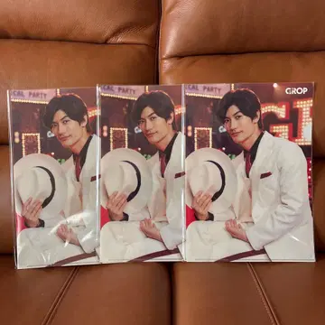 [ 미개봉 새상품 ] 미우라 하루마 GROP 클리어 파일 세 점