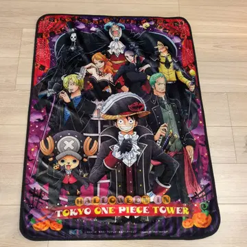 도쿄 원피스 타워 할로윈 담요 무릎 담요