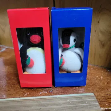 미개봉 Tropicana 핑구 봉제 인형 키체인 2세트