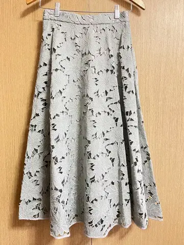 AG BY AQUAGIRL 플라워 레이스 롱 스커트