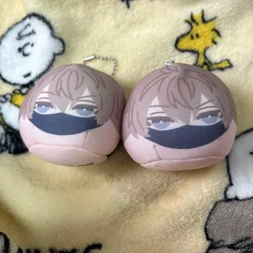 도겐안귀 복숭아 만주 니기니기 마스코트 코고자키