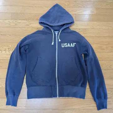 McCoy's USAAF 맨투맨 후드티 퍼플네이비 페이드 L