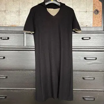 Malo 니트 원피스 42 사이즈 반팔 블랙